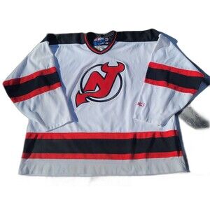 Vintage New Jersey Devils Ccm Hockey Jersey